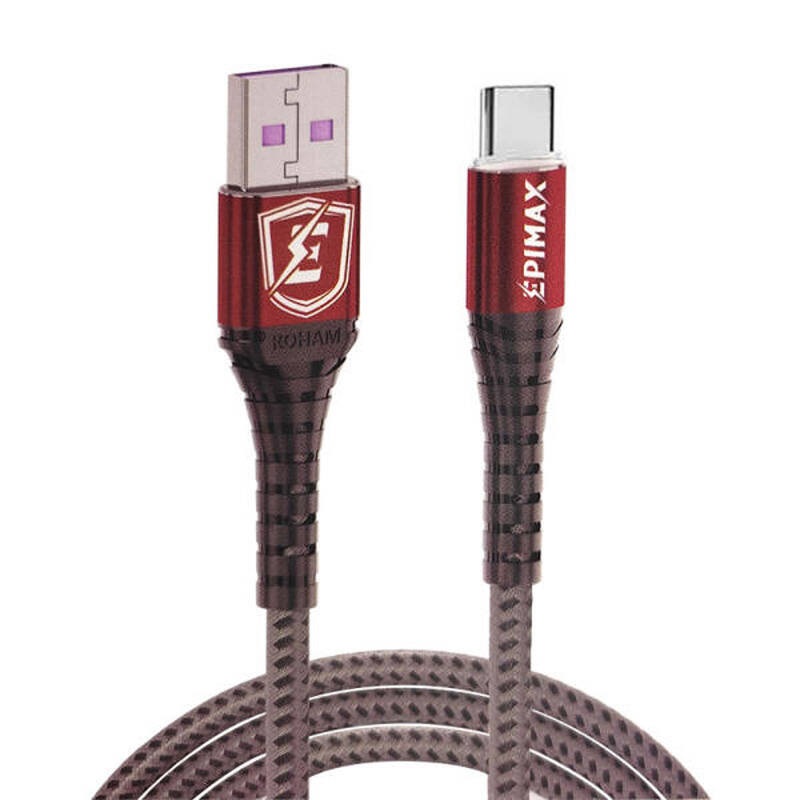 کابل فست شارژ کنفی USB به Type-C اپیمکس مدل EC-42 - Image 4
