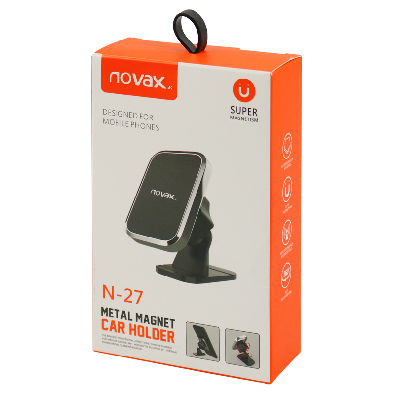 Novax-N-27-Phone-Holder-1 هولدر داشبوردی مگنتی Novax N-27