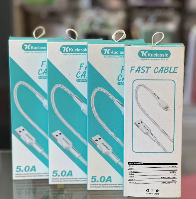 Untitled کابل شارژ آیفونی کوکلایسیک مدل Kuclassic Cable K18 - Image 1