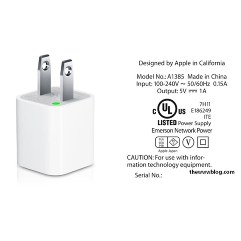 شارژر دیواری مدل USB Power Adapter - Image 3