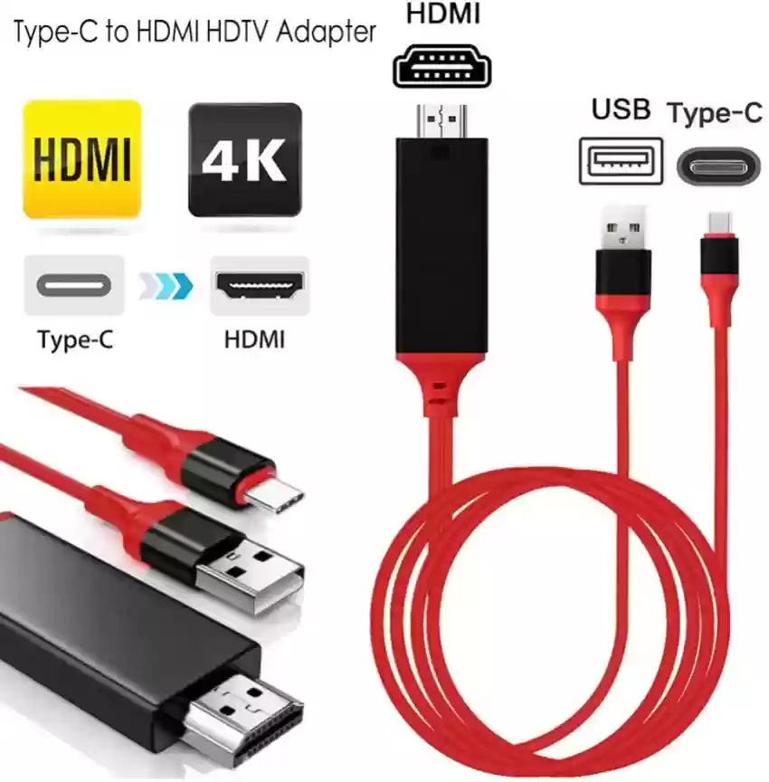 کابل HD TV مدل Type-C