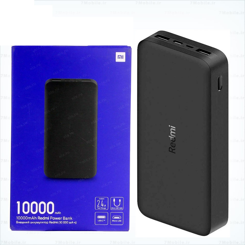 پاوربانک شیائومی مدل Redmi PB100LZM ظرفیت 10000 میلی آمپر ساعت