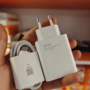 شارژر دیواری 33 وات شیائومی (سرکارتنی) به همراه کابل اورجینال