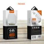 شارژر دیواری 4 خروجی الدینیو LDNIO A4404 - Image 2