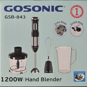 گوشت کوب ۳ کاره گوسونیک مدل GSB-843