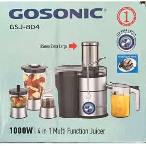 آبمیوه گیری ۴ کاره گوسونیک مدل GSJ_804