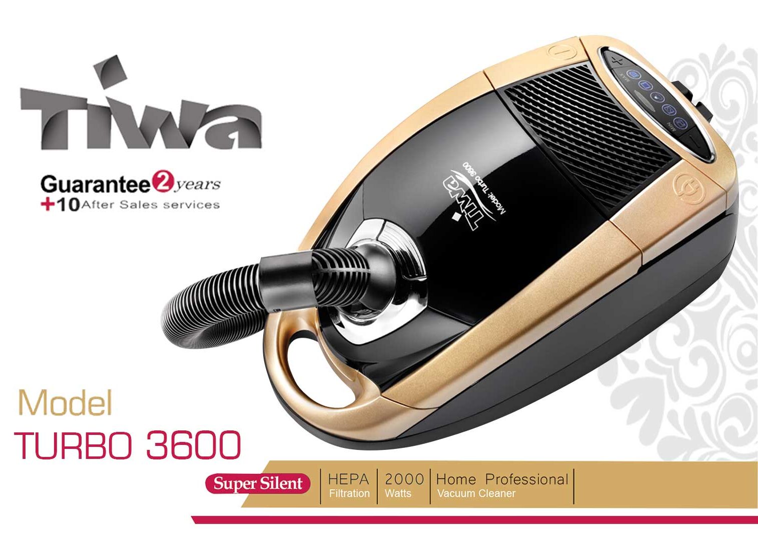 تیوا جاروبرقی تیوا مدل Turbo 3600