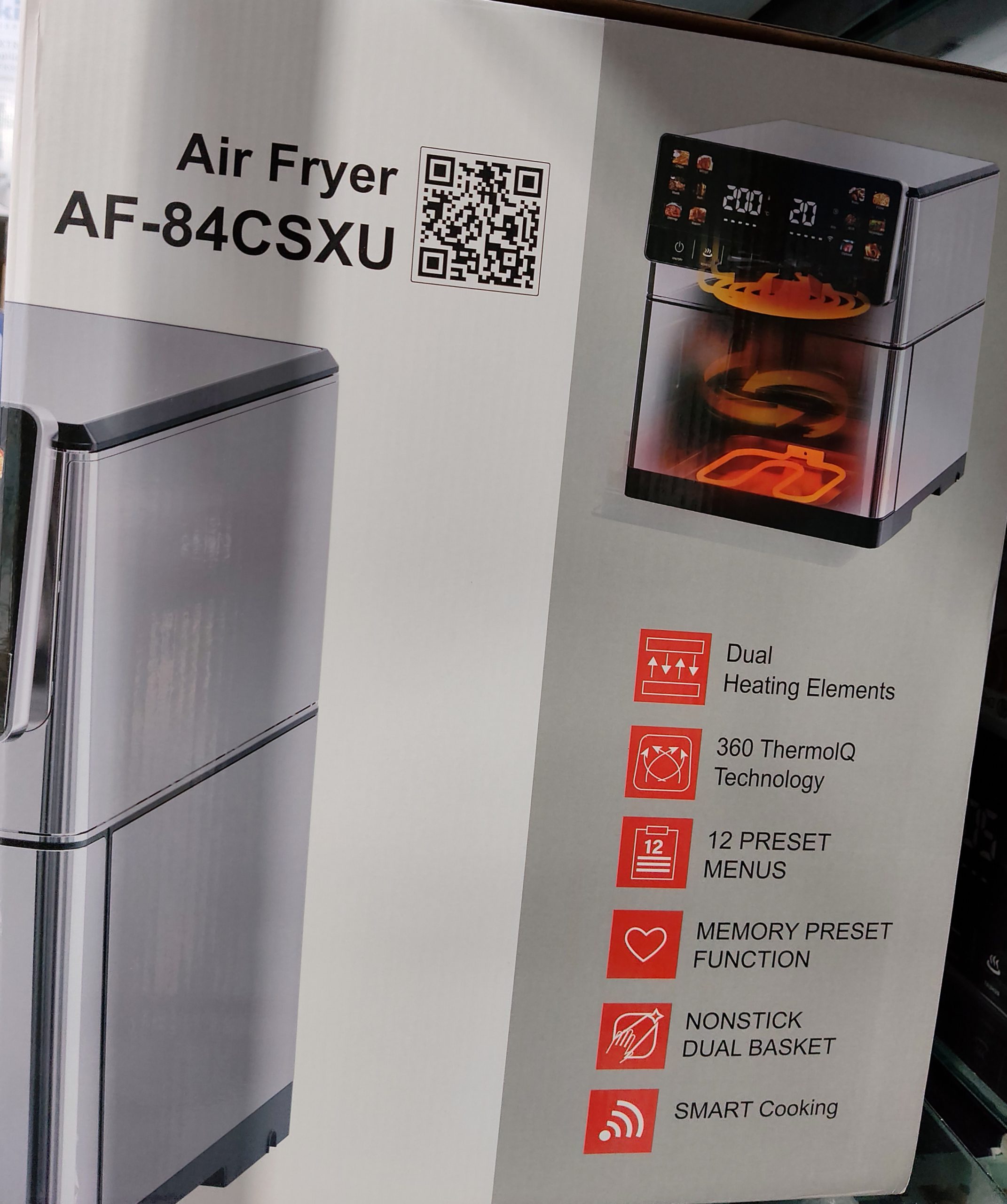 Oplus_16908576 سرخ کن توشیبا مدل AF-84CSXU - Image 2