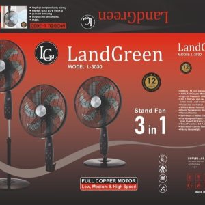 پیکسلیم 22 پنکه سه منظوره لندگرین مدل L-3030